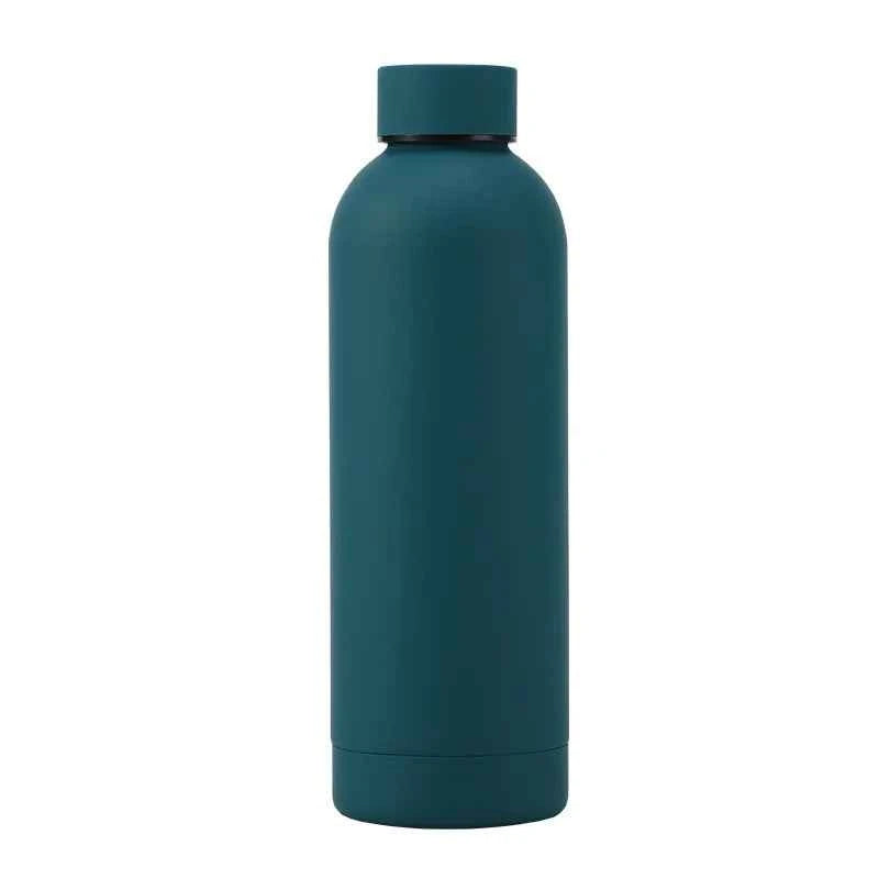 Matte Portable Stainless Steel 1000ml Water Bottle Outdoor Sports Travel Colorful Water Bottle