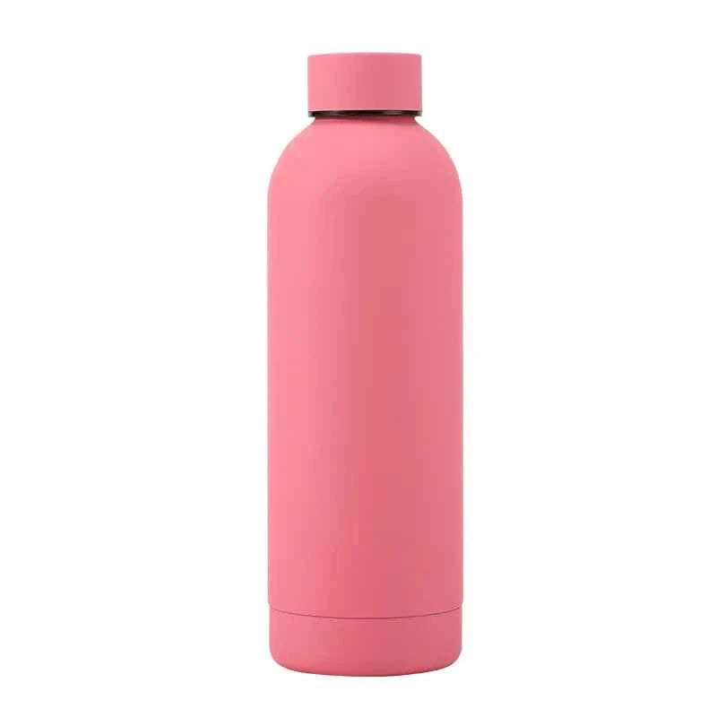 Matte Portable Stainless Steel 1000ml Water Bottle Outdoor Sports Travel Colorful Water Bottle