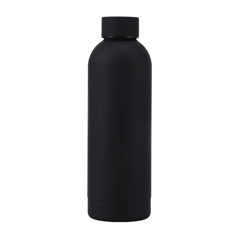 Matte Portable Stainless Steel 1000ml Water Bottle Outdoor Sports Travel Colorful Water Bottle