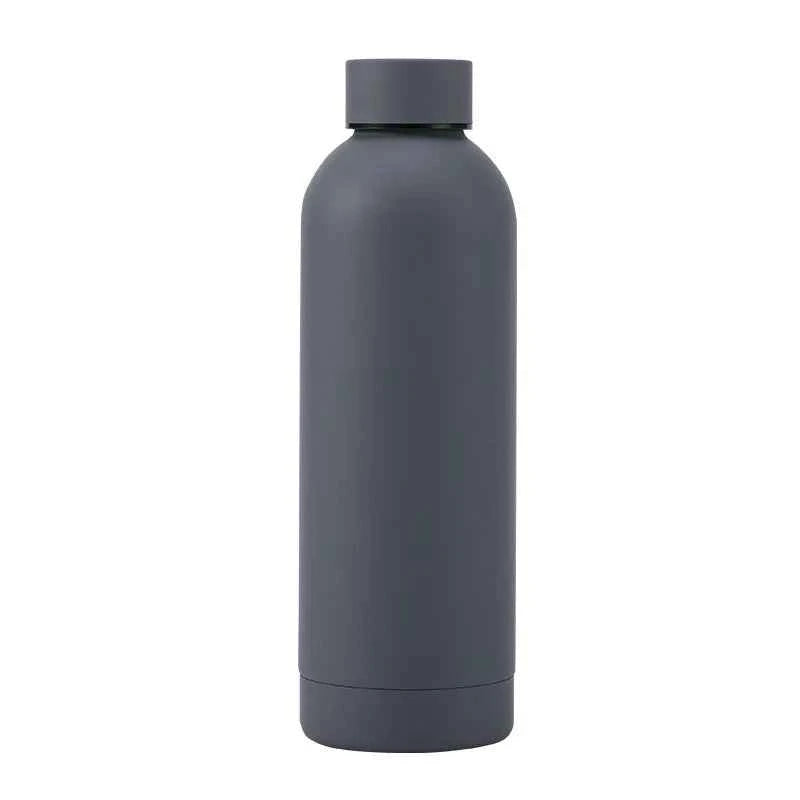 Matte Portable Stainless Steel 1000ml Water Bottle Outdoor Sports Travel Colorful Water Bottle