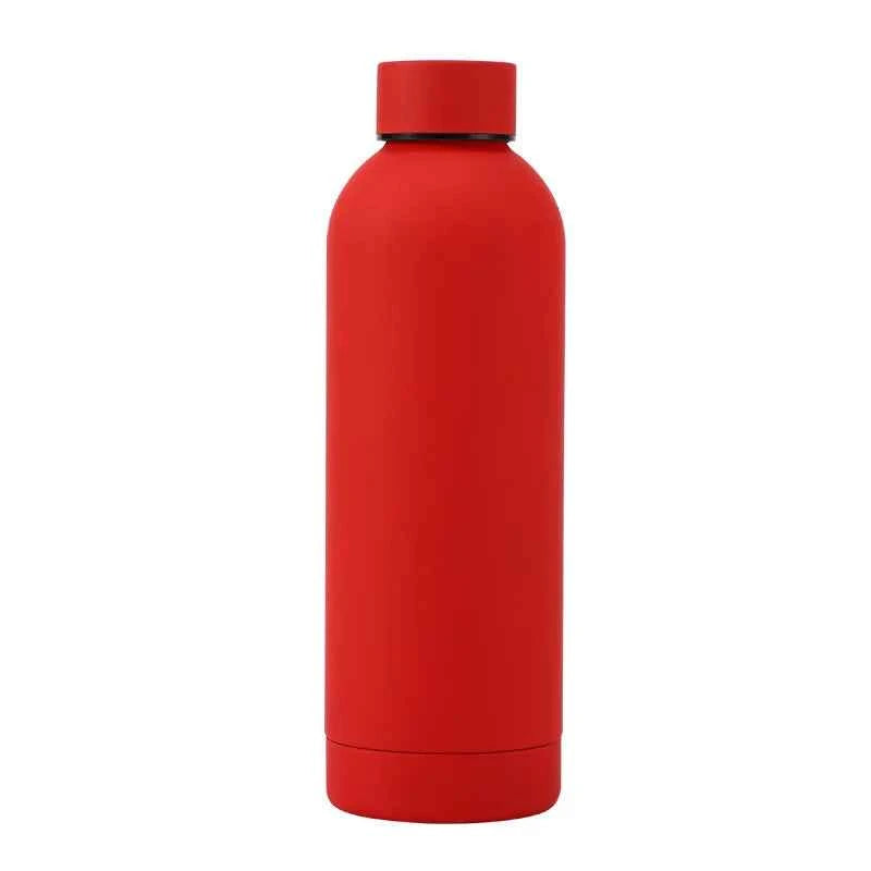 Matte Portable Stainless Steel 1000ml Water Bottle Outdoor Sports Travel Colorful Water Bottle