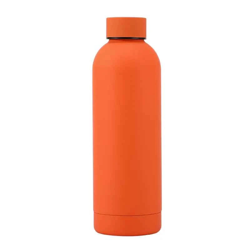 Matte Portable Stainless Steel 1000ml Water Bottle Outdoor Sports Travel Colorful Water Bottle
