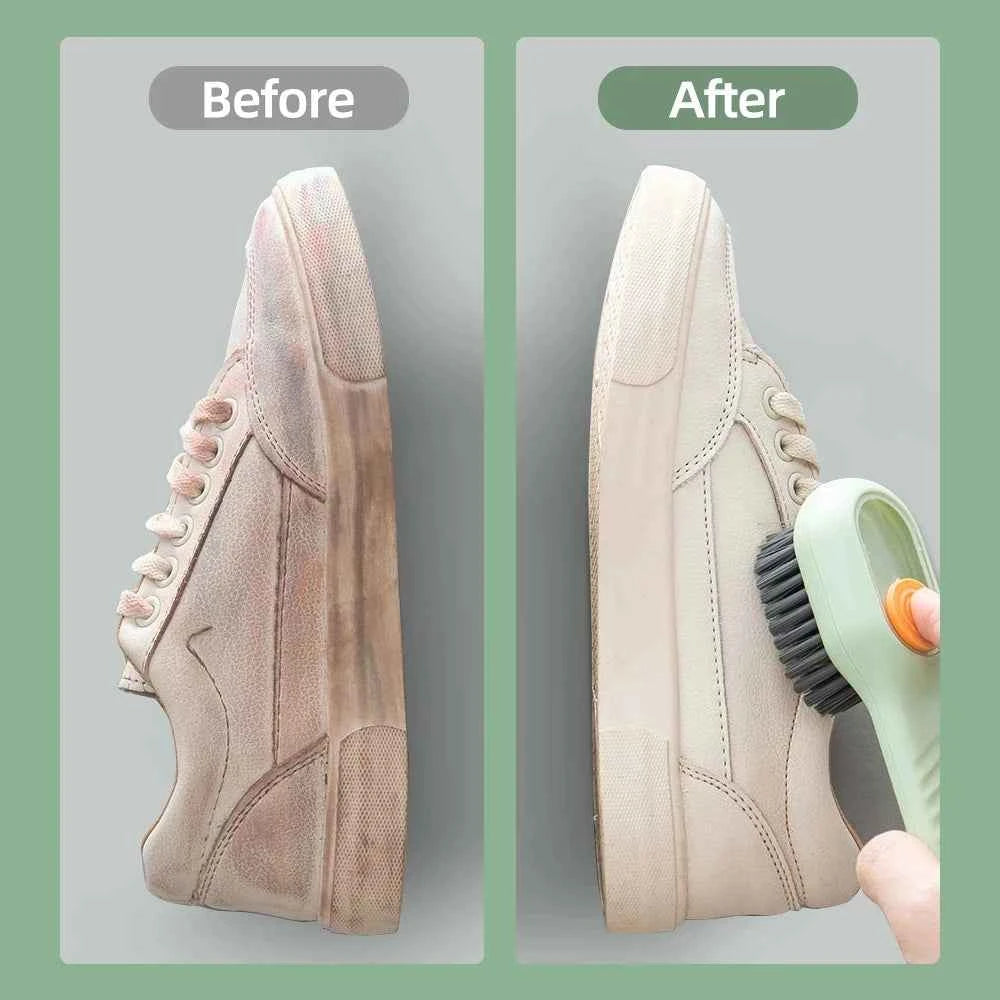 Automatic Laundry Scrub Brush With Soap Dispenser Multifunction Hydraulic Cleaning Brush Shoe Brush
