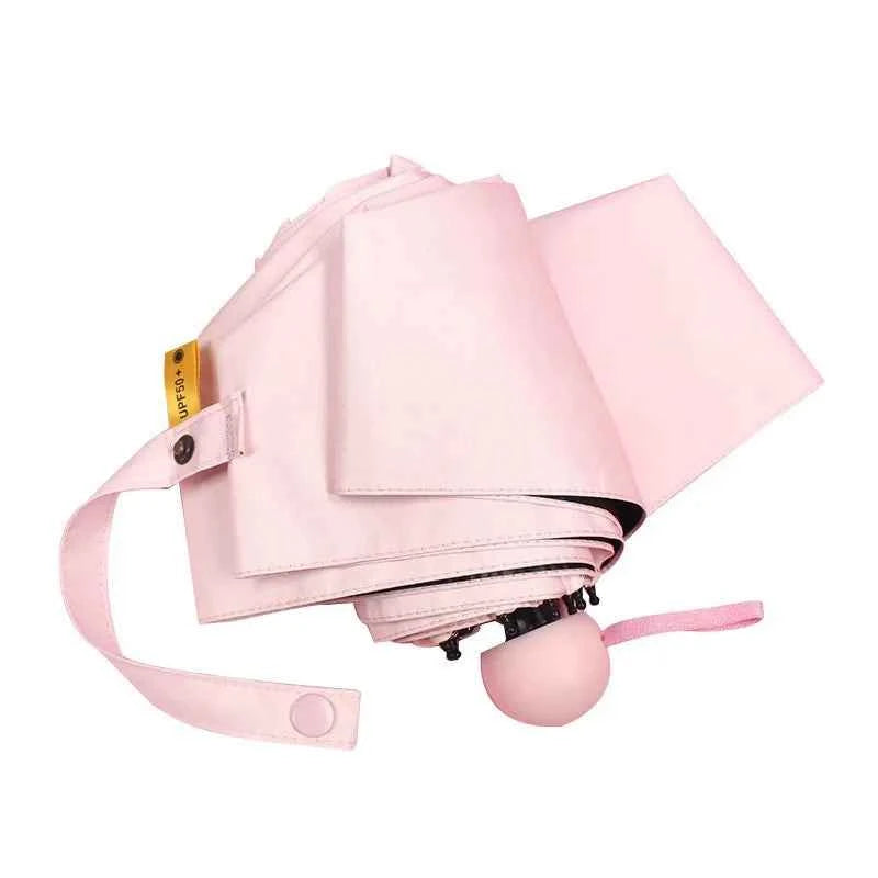 Wholesale Custom Logo Anti-UV Folding Mini Pocket Umbrella for Daily Use