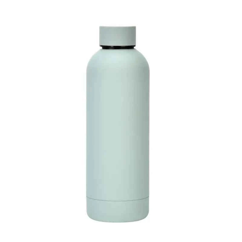 Matte Portable Stainless Steel 1000ml Water Bottle Outdoor Sports Travel Colorful Water Bottle
