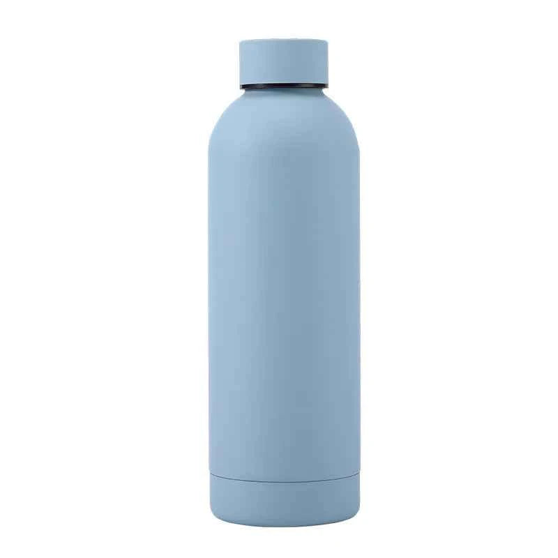 Matte Portable Stainless Steel 1000ml Water Bottle Outdoor Sports Travel Colorful Water Bottle
