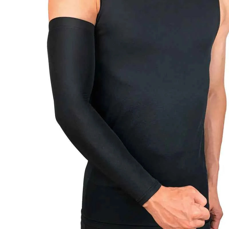 Sports Anti-Collision Breathable Arm Guard Extended Elbow Sleeve Outdoor Cycling Running Sun Protection Sleeve