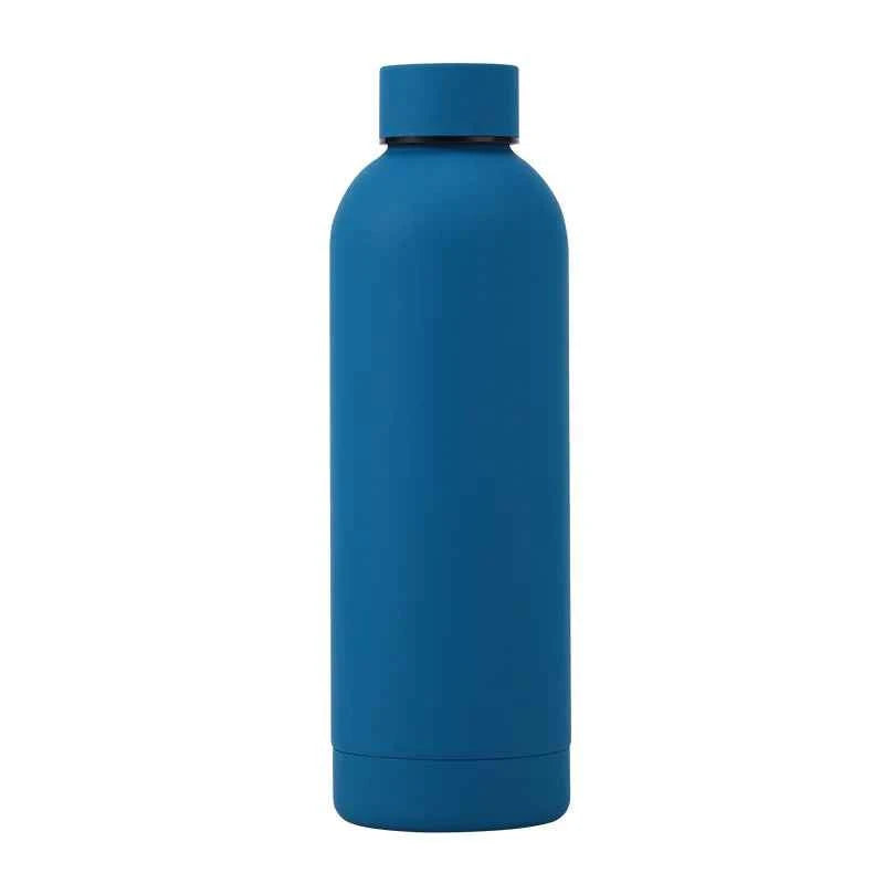 Matte Portable Stainless Steel 1000ml Water Bottle Outdoor Sports Travel Colorful Water Bottle