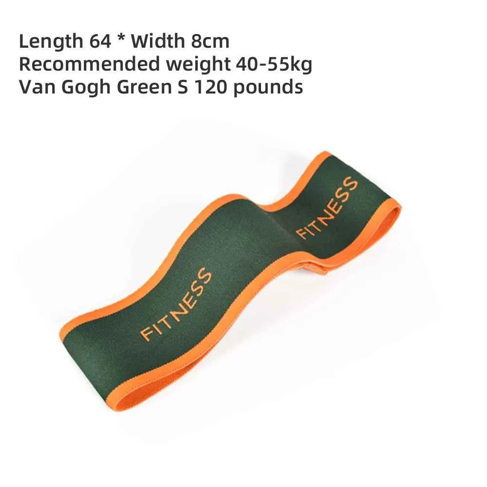 High Quality Peach Hip Loop Leg Fitness Training Loop Elastic Band Tension Band Yoga Squat Resistance Band