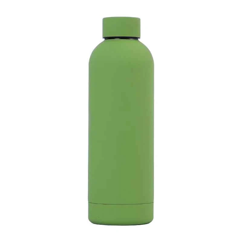 Matte Portable Stainless Steel 1000ml Water Bottle Outdoor Sports Travel Colorful Water Bottle