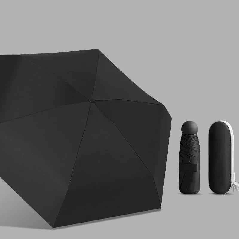 Wholesale Custom Logo Anti-UV Folding Mini Pocket Umbrella for Daily Use