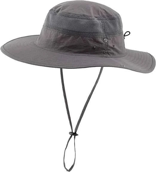 Super Wide Brim Sun Hat UPF50+ UV Protection Waterproof Nylon Bucket Hat Casual Sports Outdoor Travel Activities Fishing Hiking